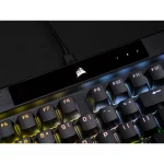 Corsair K70 RGB PRO Mechanical Gaming Keyboard - CHERRY MX Brown Keyswitches - Black - Corsair K70 RGB PRO Mechanical Gaming Keyboard with PBT DOUBLE SHOT PRO Keycaps — CHERRY MX Brown, Full-size (100%), USB, Mechanical, QWERTY, RGB LED, Black