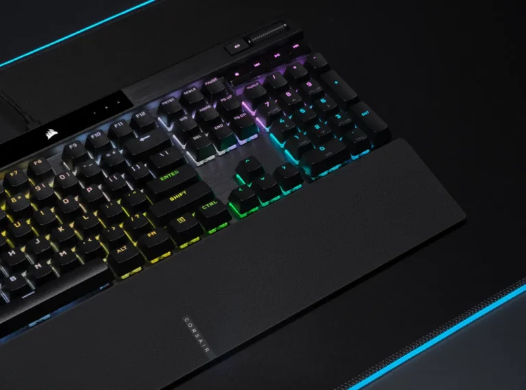 Corsair K70 RGB PRO Mechanical Gaming Keyboard - CHERRY MX SPEED Silver Keyswitches - Black - Corsair K70 RGB PRO, Full-size (100%), USB, Mechanical, QWERTY, RGB LED, Black