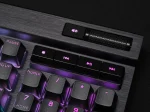 Corsair K70 RGB PRO Mechanical Gaming Keyboard - CHERRY MX SPEED Silver Keyswitches - Black - Corsair K70 RGB PRO, Full-size (100%), USB, Mechanical, QWERTY, RGB LED, Black