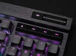 Corsair K70 RGB PRO Mechanical Gaming Keyboard - CHERRY MX SPEED Silver Keyswitches - Black - Corsair K70 RGB PRO, Full-size (100%), USB, Mechanical, QWERTY, RGB LED, Black