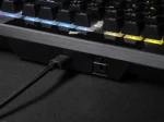 Corsair K70 RGB PRO Mechanical Gaming Keyboard - CHERRY MX SPEED Silver Keyswitches - Black - Corsair K70 RGB PRO, Full-size (100%), USB, Mechanical, QWERTY, RGB LED, Black