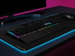 Corsair K70 RGB PRO Mechanical Gaming Keyboard - CHERRY MX SPEED Silver Keyswitches - Black - Corsair K70 RGB PRO, Full-size (100%), USB, Mechanical, QWERTY, RGB LED, Black