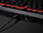Corsair K70 RGB PRO Mechanical Gaming Keyboard - CHERRY MX SPEED Silver Keyswitches - Black - Corsair K70 RGB PRO, Full-size (100%), USB, Mechanical, QWERTY, RGB LED, Black