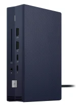 ASUS SIMPRO DOCK 2 | Connect up to 3 x Monitors | IC Smart Card Reader | RJ45 | Charge Notebook Via Thunderbolt Type-C Cable - ASUS SimPro Dock 2, Wired, Thunderbolt 3, 10,100,1000 Mbit/s, Black, Blue, 7680 x 4320 pixels, 1920 x 1080 pixels