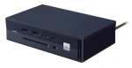 ASUS SIMPRO DOCK 2 | Connect up to 3 x Monitors | IC Smart Card Reader | RJ45 | Charge Notebook Via Thunderbolt Type-C Cable - ASUS SimPro Dock 2, Wired, Thunderbolt 3, 10,100,1000 Mbit/s, Black, Blue, 7680 x 4320 pixels, 1920 x 1080 pixels