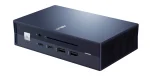 ASUS SIMPRO DOCK 2 | Connect up to 3 x Monitors | IC Smart Card Reader | RJ45 | Charge Notebook Via Thunderbolt Type-C Cable - ASUS SimPro Dock 2, Wired, Thunderbolt 3, 10,100,1000 Mbit/s, Black, Blue, 7680 x 4320 pixels, 1920 x 1080 pixels
