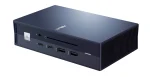 ASUS SIMPRO DOCK 2 | Connect up to 3 x Monitors | IC Smart Card Reader | RJ45 | Charge Notebook Via Thunderbolt Type-C Cable - ASUS SimPro Dock 2, Wired, Thunderbolt 3, 10,100,1000 Mbit/s, Black, Blue, 7680 x 4320 pixels, 1920 x 1080 pixels