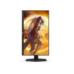 AOC 24G4E Gaming Monitor|23.8 inch|IPS FHD 1920x1080 180hz|1ms|HDMI DP|VESA|300 nits |Adaptive Sync - AOC G4 24G4E, 60.5 cm (23.8"), 1920 x 1080 pixels, Full HD, LED, 1 ms, Black