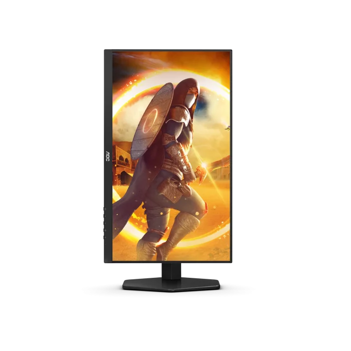 AOC 24G4E Gaming Monitor|23.8 inch|IPS FHD 1920x1080 180hz|1ms|HDMI DP|VESA|300 nits |Adaptive Sync - AOC G4 24G4E, 60.5 cm (23.8"), 1920 x 1080 pixels, Full HD, LED, 1 ms, Black