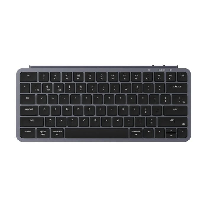 Keychron B1 Pro Ultra-Slim 75% Wireless Keyboard - Space Grey Space Grey