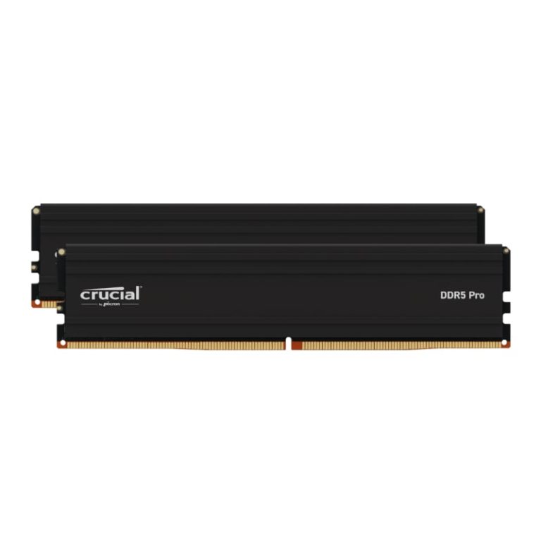 Crucial Pro 32GB Kit 5600MHz DDR5 Desktop Memory Black