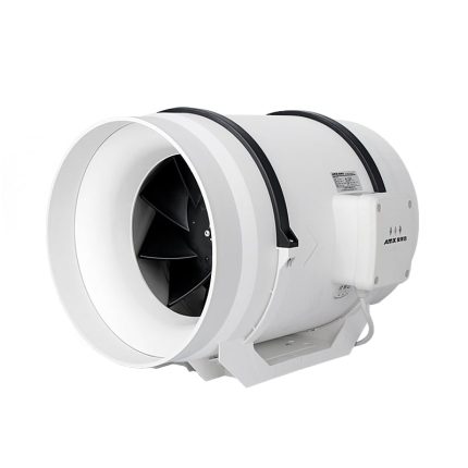 AMX 200mm Mixed Flow Industrial Inline Duct Fan White