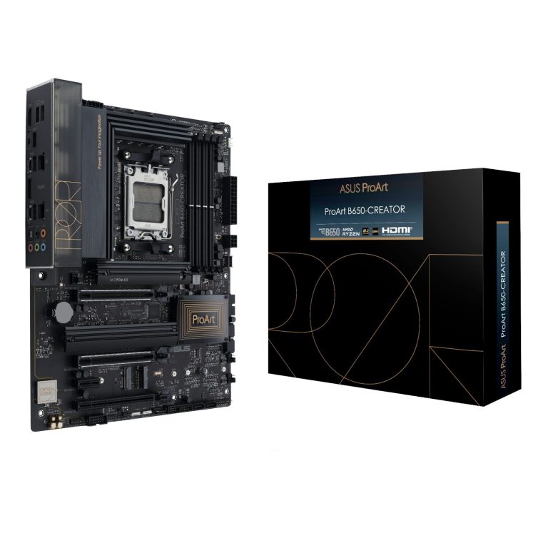 ASUS ProArt B650-Creator AMD AM5 ATX Motherboard Black