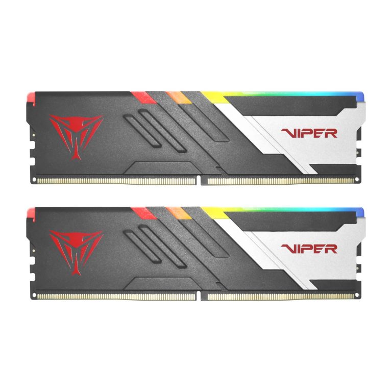 Patriot Viper Venom 64GB Kit (2x32GB) 6000MHz DDR5 Desktop Gaming Memory RGB Black