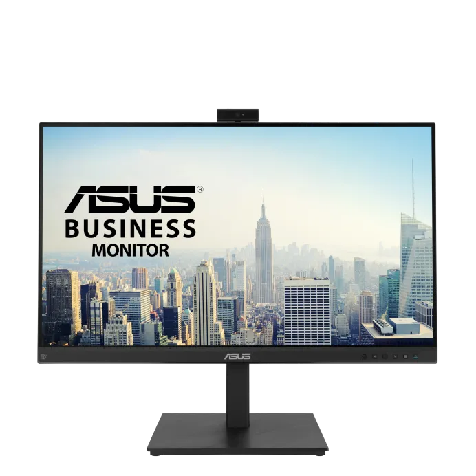ASUS 27” 1080P Video Conference Monitor (BE279QSK) - Full HD; IPS; Built-in Adjustable 2MP Webcam; Mic Array; Speakers; Eye Care - ASUS 27” 1080P Video Conference Monitor (BE279QSK) - Full HD; IPS; Built-in Adjustable 2MP Webcam; Mic Array; Speakers; Eye Care