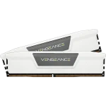 Corsair VENGEANCE® 32GB (2 x 16GB) DDR5 DRAM 5200MHz C40 Memory Kit; 40-40-40-77; 1.25V; Intel XMP White. . - Corsair Vengeance CMK32GX5M2B5200C40W, 32 GB, 2 x 16 GB, DDR5, 5200 MHz, 288-pin DIMM