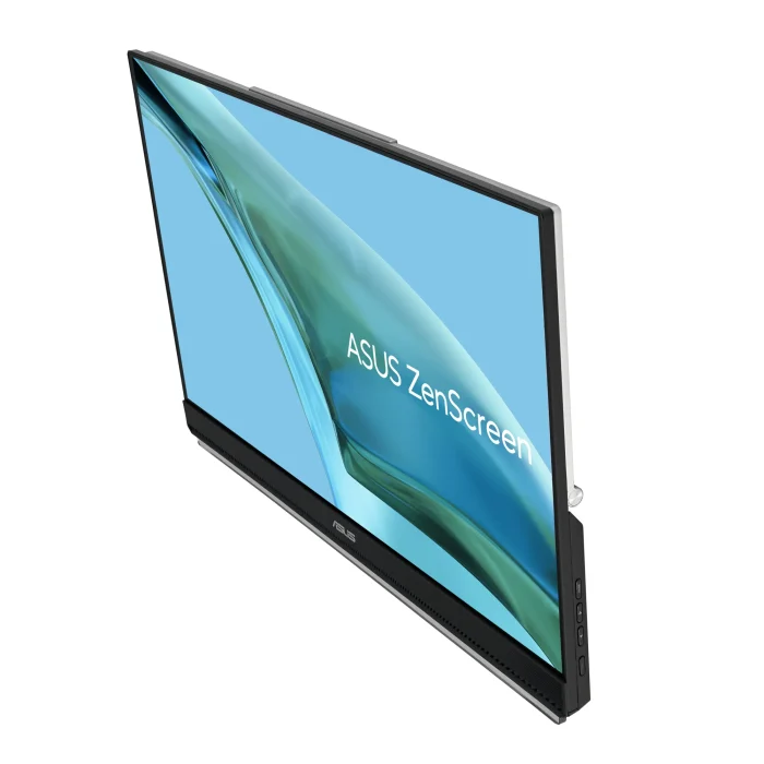 ASUS ZenScreen|24” 1080P|Portable USB Monitor (MB249C)|FHD|IPS|Type-C|Speaker|Multi-stand Design Kickstan|C-clamp Arm|Partition - ASUS ZenScreen MB249C, 60.5 cm (23.8"), 1920 x 1080 pixels, Full HD, LED, 5 ms, Black