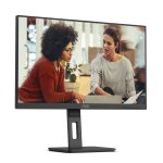 AOC 24E3QAF Professional Monitor|23.8 inch|IPS FHD 1920x1080 75hz|HDMI DP|VGA|Flicker Free|Speakers|Height Adjustable Stand - AOC E3 24E3QAF, 60.5 cm (23.8"), 1920 x 1080 pixels, Full HD, LCD, 4 ms, Black