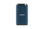 TRANSCEND 4TB ESD410C USB3.2 TYPE C (USB 20Gbps) & A IPX5 Water Resistant & Rugged PORTABLE SSD. R/W up to 2000MB/s - Transcend ESD410C, 4 TB, USB Type-C, 2000 MB/s, 20 Gbit/s, Password protection, Blue