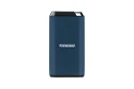TRANSCEND 4TB ESD410C USB3.2 TYPE C (USB 20Gbps) & A IPX5 Water Resistant & Rugged PORTABLE SSD. R/W up to 2000MB/s - Transcend ESD410C, 4 TB, USB Type-C, 2000 MB/s, 20 Gbit/s, Password protection, Blue