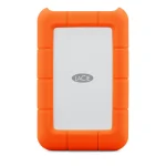 Seagate LaCie Rugged Mini; 1TB; USB 3.0; 2.5'' - LaCie Rugged Mini, 1000 GB, 2.5", 3.2 Gen 1 (3.1 Gen 1), 5400 RPM, Orange,Silver