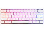 Ducky Keyboard One 2 Pro 60% Mechanical Keyboard; RGB; PBT Double Shot Keycaps - White- Cherry Black . - Ducky Keyboard One 2 Pro 60% -White- Cherry Black .