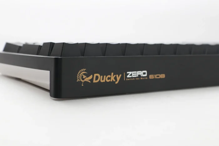 Ducky Keyboard Zero 6108 100% Mechanical Wireless Keyboard; RGB; USB 2.0 / 2.4GHz / BT - Cherry MX2A Blue switches. - Ducky Keyboard Zero 6108 100% Cherry MX2A Blue