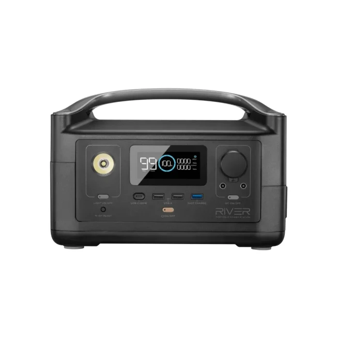 ECOFLOW RIVER 2 Portable Power Station - 256Wh LFP battery -  300W Output 110W Solar input - SA Socket - ECOFLOW RIVER Portable Power Station - 288Wh battery