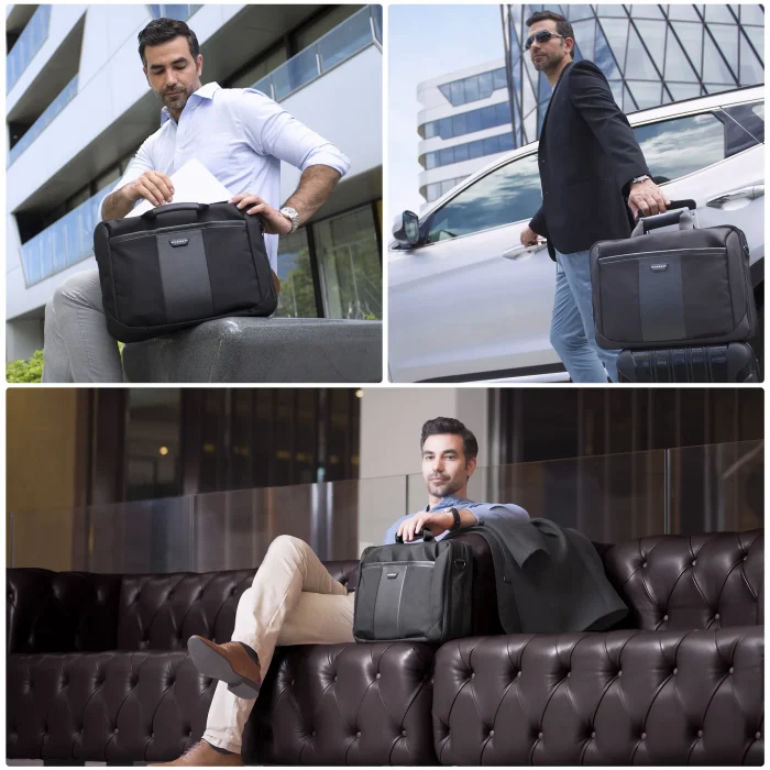 EVERKI EKB427BK17 VERSA 17.3'' LAPTOP BRIEFCASE BAG - Everki EKB427BK17, Briefcase, 43.9 cm (17.3"), Shoulder strap, 2.48 kg