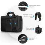 EVERKI EKB427BK17 VERSA 17.3'' LAPTOP BRIEFCASE BAG - Everki EKB427BK17, Briefcase, 43.9 cm (17.3"), Shoulder strap, 2.48 kg