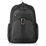 EVERKI EKP121S15 ATLAS 11''-15.6'' BACKPACK - Everki Atlas, 39.6 cm (15.6"), Notebook compartment, Black