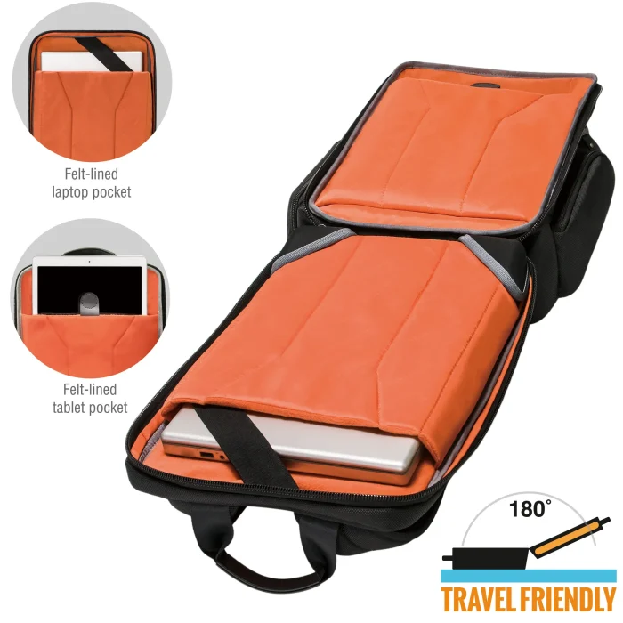 EVERKI EKP132S17 ONYX 17.3'' LAPTOP BACKPACK - EVERKI ONYX 17.3'' BACKPACK