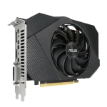 ASUS Graphics Card/NVIDIA/PCIe4/8GB GDDR6/OC mode:1807MHz/ Gaming mode:1777MHz/1xDVI/1xHDMI/1xDP/450W - ASUS Phoenix PH-RTX3050-8G-V2, GeForce RTX 3050, 8 GB, GDDR6, 128 bit, 7680 x 4320 pixels, PCI Express 4.0