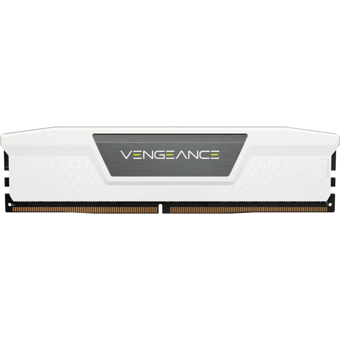 Corsair VENGEANCE® 32GB (2 x 16GB) DDR5 DRAM 5200MHz C40 Memory Kit; 40-40-40-77; 1.25V; Intel XMP White. . - Corsair Vengeance CMK32GX5M2B5200C40W, 32 GB, 2 x 16 GB, DDR5, 5200 MHz, 288-pin DIMM