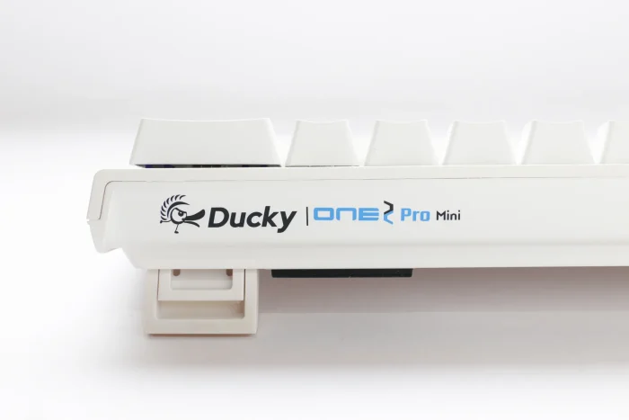 Ducky Keyboard One 2 Pro 60% Mechanical Keyboard; RGB; PBT Double Shot Keycaps - White- Cherry Black . - Ducky Keyboard One 2 Pro 60% -White- Cherry Black .