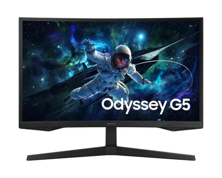 Samsung LS27CG552 27'' Odyssey G5 QHD Curved Monitor; 16:9; 1000R; 2560x1440 resolution; 165Hz; 2500:1 Static; 1ms (MPRT); 178° - Samsung LS27CG552 27'' Curved QHD Gaming; 16:9; 2560x1440 r