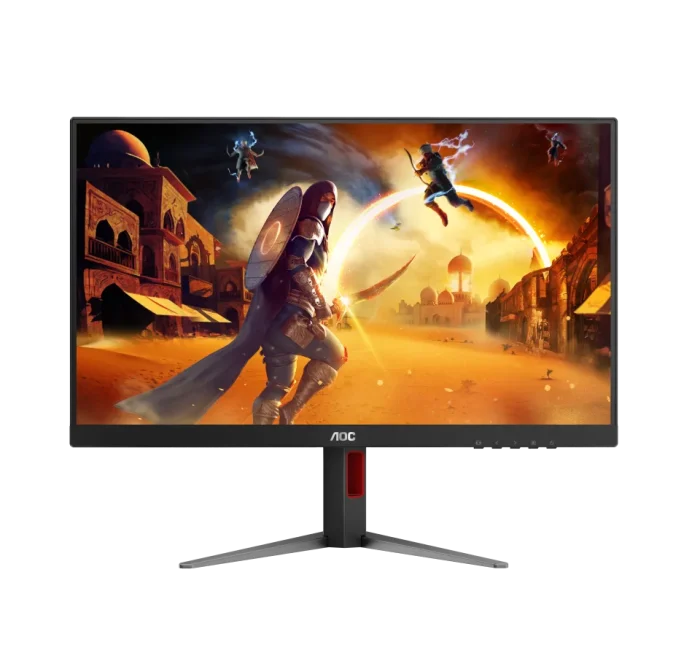 AOC Q27G4 Gaming Monitor|27 inch|IPS QHD 2560x1440 180Hz|1ms|HDMI DP|VESA|Flicker Free;|Low Blue Mode|Adaptive Sync - AOC Q27G4 Gaming Monitor|27 inch|IPS QHD 2560x1440 180Hz|1ms|HDMI DP|VESA|Flicker Free;|Low Blue Mode|Adaptive Sync