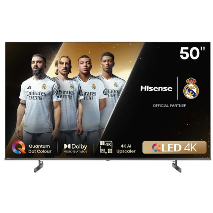 Hisense LEDN50Q6N 50inch 60HZ QLED;4K AI Upscaler;Dolby Vision;120 High Refresh Rate;AI Sports Mode;AI Picture;Smooth Motion - Hisense LEDN50Q6N 50inch 60HZ QLED;4K AI Upscaler;Dolby Vision;120 High Refresh Rate;AI Sports Mode;AI Picture;Smooth Motion