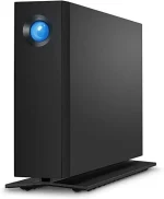 Seagate LaCie D2 Professional; 14TB; USB-C; 240MB/s transfer rate; Seagate Barracuda Pro inside; USB 3.0; Aluminium unibody - Seagate d2 Professional, 14 TB, 3.5", 3.2 Gen 2 (3.1 Gen 2), Black