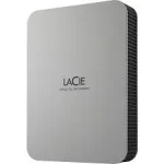 Seagate LaCie 4TB; USB-C; USB 3.1; Aluminum enclosure; Silver - LaCie Mobile Drive Secure, 4 TB, 3.2 Gen 1 (3.1 Gen 1), Grey