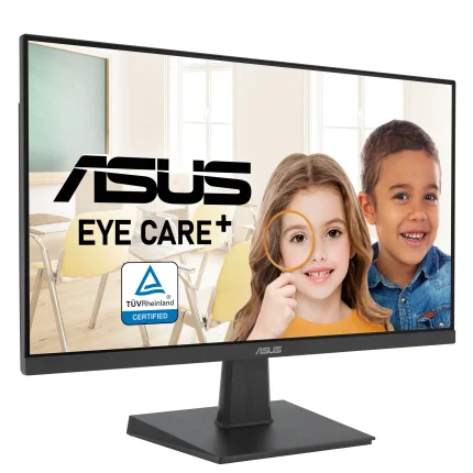 ASUS VA27EHF Eye Care Monitor| 27 inch|IPS Full HD|Frameless|100Hz|Adaptive-Sync|1ms MPRT|HDMI|Low Blue Light|Flicker Free|VESA - ASUS VA27EHF, 68.6 cm (27"), 1920 x 1080 pixels, Full HD, LCD, 1 ms, Black