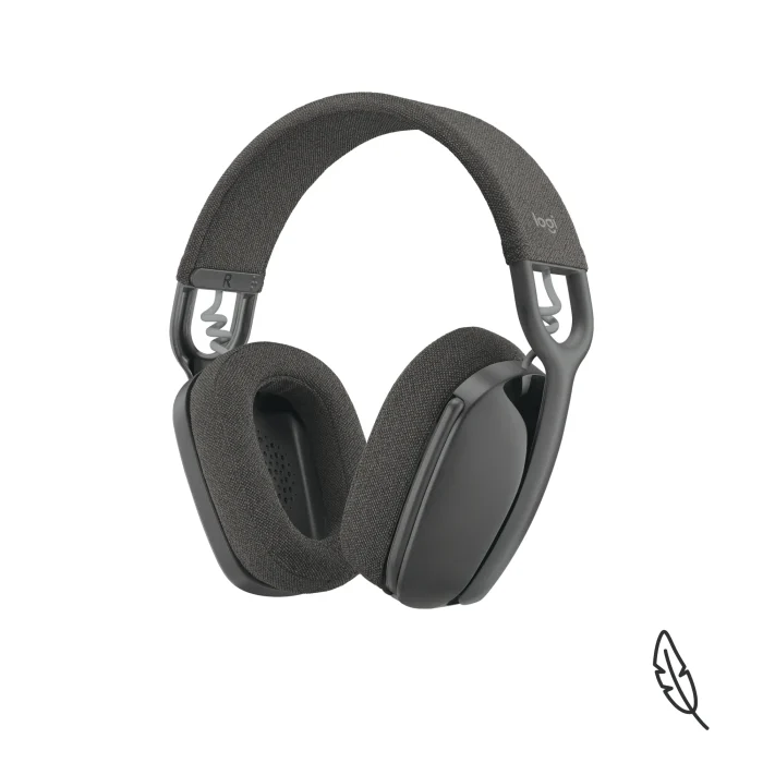 981-001213 - Logitech ZONE VIBE 100 WIRELESS BLUETOOTH HEADSET GRAPHITE - 2 year limited warranty - Logitech Zone Vibe 100, Wireless, Calls/Music, 185 g, Headset, Graphite