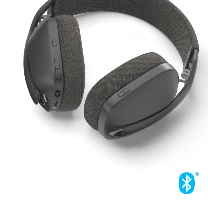 981-001213 - Logitech ZONE VIBE 100 WIRELESS BLUETOOTH HEADSET GRAPHITE - 2 year limited warranty - Logitech Zone Vibe 100, Wireless, Calls/Music, 185 g, Headset, Graphite
