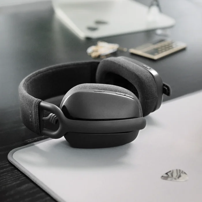 981-001213 - Logitech ZONE VIBE 100 WIRELESS BLUETOOTH HEADSET GRAPHITE - 2 year limited warranty - Logitech Zone Vibe 100, Wireless, Calls/Music, 185 g, Headset, Graphite