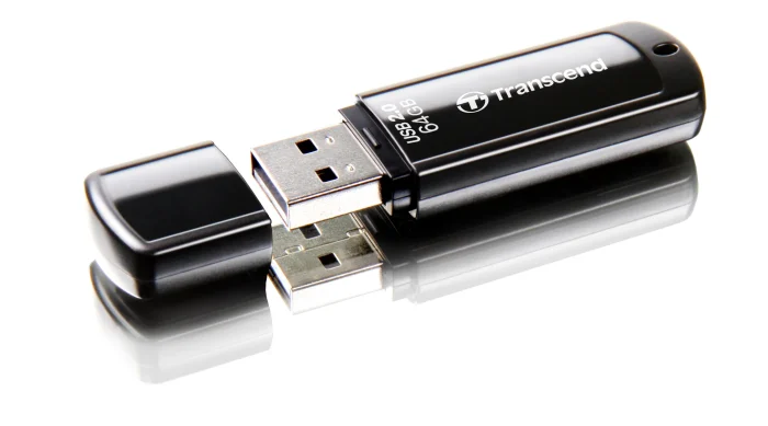 TRANSCEND 64GB JETFLASH 350 SERIES - Transcend JetFlash 350 64GB, 64 GB, USB Type-A, 2.0, Cap, 8.5 g, Black