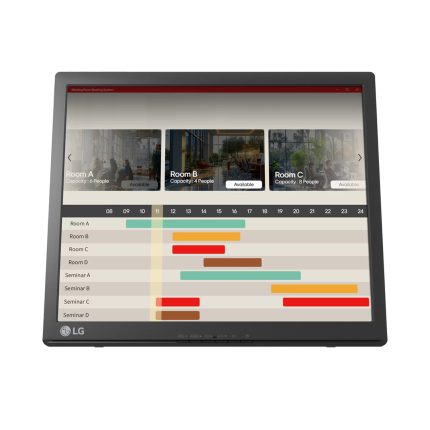LG 17" SXGA Single Touch Monitor Black