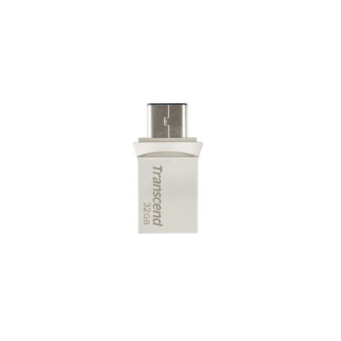 TRANSCEND 128GB JETFLASH 890 USB-C & USB 3.1 OTG FLASH DRIVE - SILVER - Transcend JetFlash 890 64GB, 128 GB, USB Type-A / USB Type-C, 3.2 Gen 1 (3.1 Gen 1), Cap, 3 g, Black, Silver