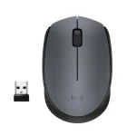 910-004642- Logitech M170 Wireless Mouse - GREY-K - 2.4GHZ - Logitech M170 Wireless Mouse, Ambidextrous, Optical, RF Wireless, 1000 DPI, Grey