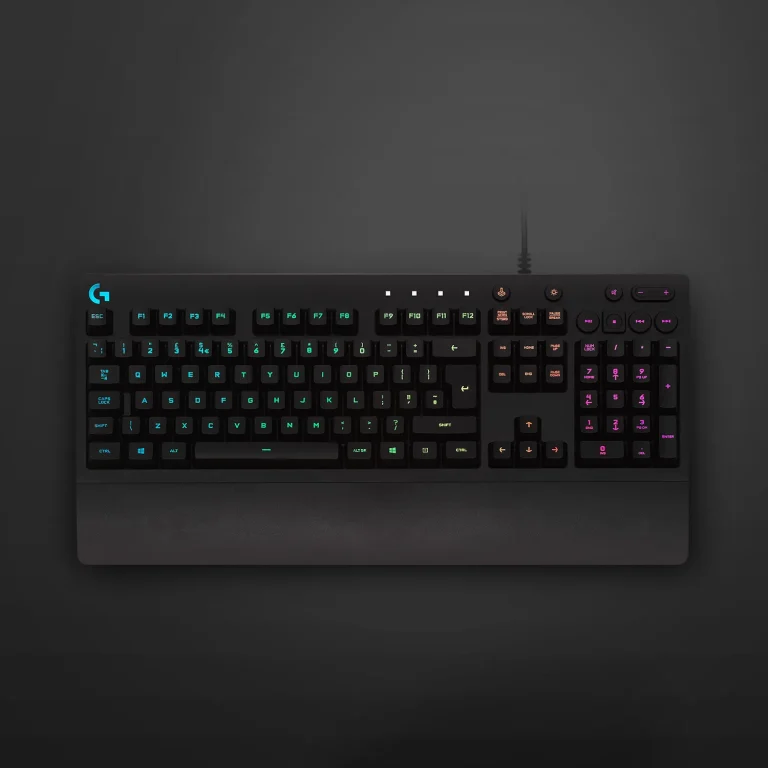 G213 Prodigy Gaming Keyboard - N/A - US INT'L - USB - N/A - Logitech G G213 Prodigy Gaming Keyboard, Full-size (100%), Wired, USB, QWERTY, RGB LED, Black