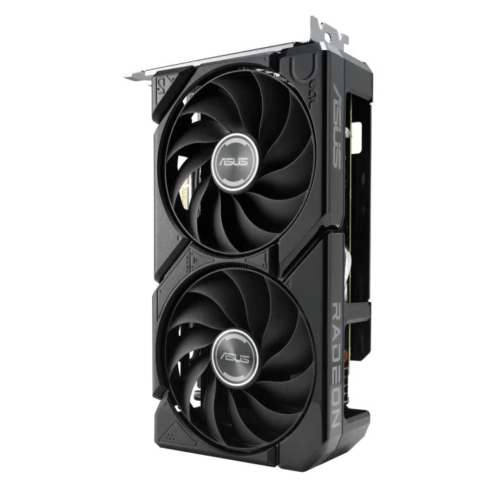 ASUS Graphics Card/AMD/PCIe5/8GB GDDR6/OC mode:up to TBA MHz (Boost Clock)/Default mode:up to TBA MHz(Boost)1xHDMI/2xDP/550W - ASUS DUAL-RX9060XT-8G, Radeon RX 9060 XT, 8 GB, GDDR6, 128 bit, 7680 x 4320 pixels, PCI Express 5.0